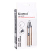 Kemei KM-6619 Electric Shaving Nose Hair Trimmer Washable Rechargeable Safe Face Care Shaver Trimmer For Nose Trimer 110-240V