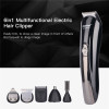 100-240V Kemei 6 In 1 Haircutting Machine Hair Clipper Electric Shaver Trimmer Beard Haircut Machine tondeuse Nose LED Indicator