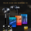 Philips Original Tx1 HiRes earphone high resolution HIFI fever earbuds ear noise canceling earphones For Xiaomi Samsung Phone