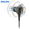 100% Genuine Philips SHE6000 Sports earphone Headset In-Ear Running Earpads for xiaomi Samsung Official Certification