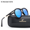 KINGSEVEN Brand Design Fashion Men Wrap Sunglasses Metal Legs Polarized Sunglasses Women Oculos Gafas N7002