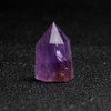 1.5inch Natural Amethyst Fluorite Point Sceptres Wand Chakra Healing Crystal Reiki Stone Carved Crafts Decor With Free Pouch