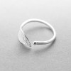 New 925 sterling silver fashion simple leaf ring female small fresh leaf rings adjustable forefinger silver 925 jewelry