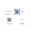 JewelryPalace Natural Sky Blue Topaz 925 Solid Sterling Silver Fashion Women Dazzling Princess Cut Stud Earrings For Women