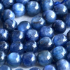 Discount Wholesale Natural Genuine Blue Kyanite Round Loose Stone Beads 3-18mm Fit Jewelry DIY Necklaces or Bracelets 15" 03802
