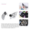 Tardoo Wing 100% 925 Sterling Silver Stud Earrings Cute &amp; Sweet Style Fine Jewelry for Women and Girls