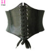 HIRIGIN 2017 Women Leather Body Shaper Buckle Waistband Women Elastic Extra Wide TIGHT Corset Tie High Waist Slimming Belt