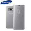 Samsung Original S8 S8 Plus Clear View Standing Cover Smart  Screen Protect Flip Case G950 G955 Shell Shockproof