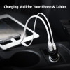 Ugreen Car USB Charger Quick Charge 3.0 2.0 Mobile Phone Charger 2 Port USB Fast Car Charger for Samsung Xiaomi Tablet Charger