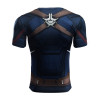 Avengers 3 Captain America 3D Printed T shirts Men Compression Shirt 2018 Cosplay Short Sleeve Crossfit Tops For Male Fit Cloth
