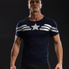 Captain America T Shirt 3D Printed T-shirts Men Avengers iron man Civil War Tee Cotton Fitness Clothing Male Crossfit Tops