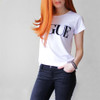 2022 Fashion Summer T Shirt Women VOGUE Printed T-shirt Women Tops Tee Shirt New Arrivals female T-shirt