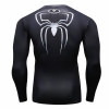 Newest 2016 Fashion Men T-Shirt Marvel Superhero Spiderman T Shirt  Men Fitness tee Compression Shirt Tights