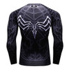 Newest 2017 Fashion Men T-Shirt Marvel Superhero Spiderman T Shirt Men Fitness tee Compression Shirt Tights Bodybuilding T shirt