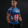 Captain America 3D Printed T-Shirt Men Compression Crossfit  Men T Shirt Marvel Avengers Tee Shirt Fitness Clothing Male Tops