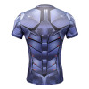 NEW 2016 Marvel Captain America 3 Super Hero lycra compression tights T shirt Men fitness clothing short sleeves S-3XL