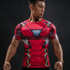 Iron Man T Shirt Captain America Civil War Tee 3D Printed T-shirts Men Marvel Avengers 3 Short Sleeve Fitness Clothing Male