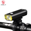 WHEEL UP Usb Rechargeable Bike Light Front Handlebar Cycling Led Light Battery Flashlight Torch Headlight Bicycle Accessories