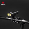 WHEEL UP Usb Rechargeable Bike Light Front Handlebar Cycling Led Light Battery Flashlight Torch Headlight Bicycle Accessories