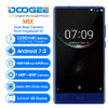 Doogee Mix 4G Bezel-less Mobile Phone Android 7.0 Helio P25 Octa Core 6GB RAM 64GB ROM 16MP Dual Camera Fingerprint ID CellPhone