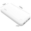 12000mAh Besiter Power Bank External Battery Pack Support Phone Charging For Android and IOS Mobile Phones With LED