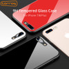 Torras Tempered Glass Case for iPhone 7 8 plus Luxury Protective Back Cover for iPhone8 Glass Case Shockproof