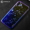 CAFELE Case For iPhone X 10 Originality luxury Aurora Gradient Color Transparent Case For iPhone X 10 light Cover Hard PC Cases