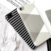 Zebra Stripe Case For iPhone X 8 7 7Plus Black White Painted Hard Protect Capa Coque Phone Case For iPhone 5S 6 6S Plus 6SPlus