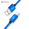 LINGCHEN Type C Cable For Samsung S8 Note 8 USB Type C Charger Cable For Xiaomi Mi5 Mi6 Mobile Phone USB Cable USB-C Cable