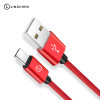 LINGCHEN Type C Cable For Samsung S8 Note 8 USB Type C Charger Cable For Xiaomi Mi5 Mi6 Mobile Phone USB Cable USB-C Cable