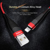 FLOVEME For Lightning To USB Cable 2M / 1M High Tensile 2A Charging Data Nylon Braid Cable For iPhone iPad Charger Sync Cables