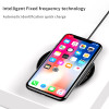 Baseus 10W Qi Wireless Charger for iPhone X/8 Visible Fast Wireless Charging for Samsung Galaxy S9/S9+ S8 Note 8 Xiaomi Huawei