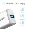 Ugreen 5V 2.1A USB Charger for iPhone X 8 7 iPad Air Fast Wall Charger EU Adapter for SamsungS9 Xiaomi Mobile Phone Charger 