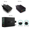 AUKEY Quick Charge QC 3.0 Fast USB Charger Mobile Phone For Xiaomi redmi 5 Universal Portable Power Bank Wall Charger For Phone