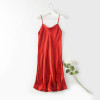 Silk SLEEP Dress REAL SILK women sleepwear healthy home dress Slips 2022 Spring Summer new Black RED PINK
