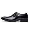 COSIDRAM New 2018 PU Leather Dress Shoes For Men Formal Shoes Spring Pointed Toe Wedding Business Shoes Male Fashion BRM-951