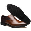 Misalwa Plus Size Men's Dress Shoes Business Shoes Men Formal Shoes Elegant Gentle Men Oxfords Drop 