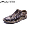 AMAGINMNI New arrived summer sandals men shoes quality comfortable men sandals fashion design casual men sandals shoes