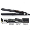 CHJ Ceramic Steam Hair Straightener Curler Professional Flat Iron Vapor Seam Straightening Iron Hair Iron Steamer Styling Tool 