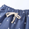 Free Shipping Hot Sale Female Dot Printed Shorts Casual High Elastic Waist Draw String Loose shorts With Pocket C212