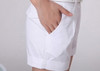 TLZC Korea Summer Woman Cotton Shorts Size S-3XL New Fashion Design Lady Casual Short Trousers Solid Color Khaki / White