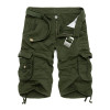 New 2020 Men Cargo Shorts Casual Loose Short Pants Camouflage Military Summer Style Knee Length Plus Size 10 Colors Shorts Men