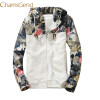 11.11.2017 floral white women jacket winter warm bomber jacket women clothing coat sweater windbreaker 66# #42