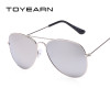 TOYEARN Vintage Classic Brand Designer Men's Pilot Sunglasses Women Men Driving UV400 Mirror Sun Glasses Female Oculos de sol