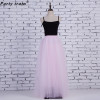 2020 Spring Fashion Womens Lace Princess Fairy Style 4 layers Voile Tulle Skirt Bouffant Puffy Fashion Skirt Long Tutu Skirts