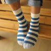 2022 New Cotton Stripe Harajuku Hip Hop Casual Sox Long Skateboard Socks Men's Street Boat Sock for Male 3WZ017