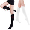 1 pair Antifatigue Unisex Compression Socks Flight Travel Anti-Fatigue Knee High Stockings Anti Fatigue Magic sock