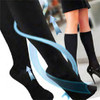 1 pair Antifatigue Unisex Compression Socks Flight Travel Anti-Fatigue Knee High Stockings Anti Fatigue Magic sock