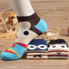 men socks cotton Superman SpiderMan Captain America Avenge men's and Male short sock colorful breathable cartoon socks