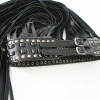 Fantastic Long Fringe Belt Black Leather Designer Belts for Women Long Tassels Pin Buckle Corset belt Spot on trendy! BG-006